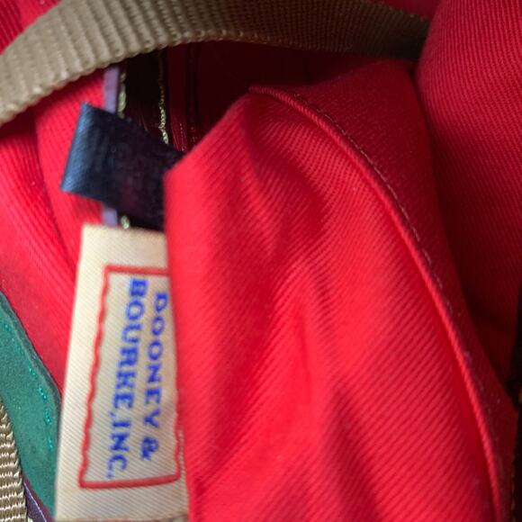 Dooney & Bourke Florentine Bordeaux Medium Toggle Crossbody Bag - Picture 11 of 12